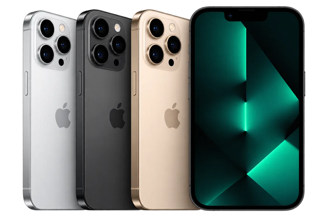 iPhone models in silver, graphite and gold that Chicago Gadgets buys